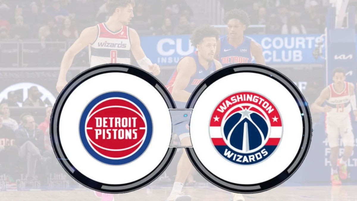 Pistons vs Wizards